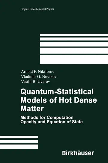 Cover of Quantum-Statistical Models of Hot Dense Matter