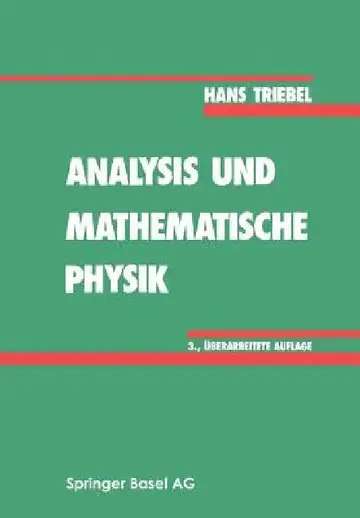 Cover of Analysis Und Mathematische Physik