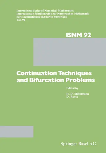 Cover of Continuation Techniques and Bifurcation Problems