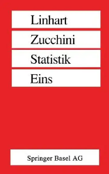 Cover of Statistik Eins