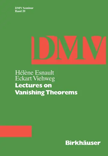 Cover of Lectures on Vanishing Theorems