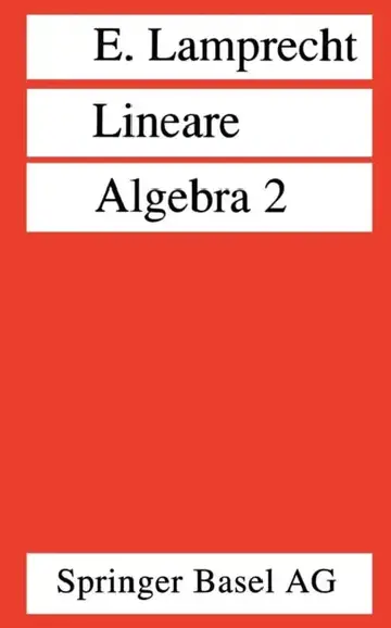 Cover of Lineare Algebra 2