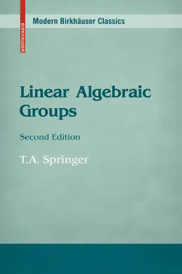 Cover of Linear algebraic groups 2nd ed