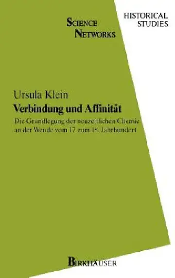 Cover of Verbindung Und Affinität
