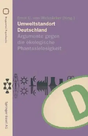 Cover of Umweltstandort Deutschland
