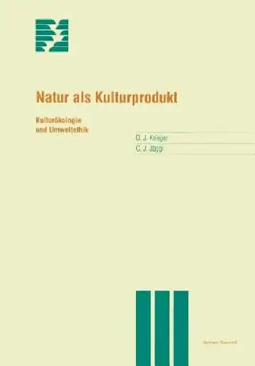 Cover of Natur ALS Kulturprodukt