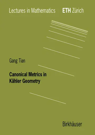 Cover of Canonical Metrics in K¤hler Geometry