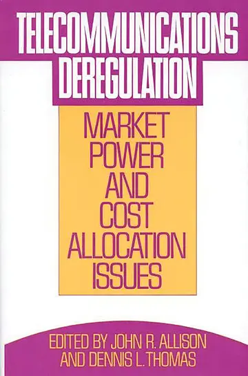 Cover of Telecommunications Deregulation