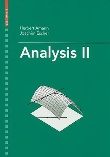 Cover of Analysis II