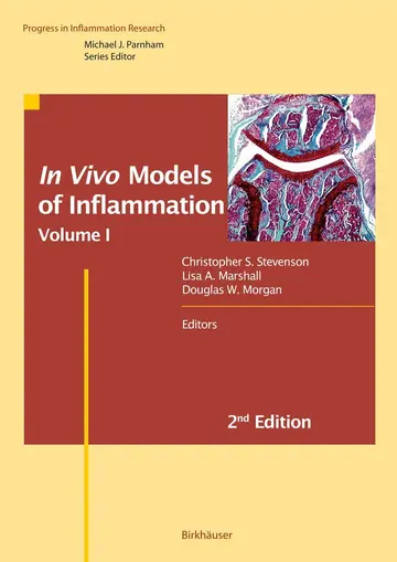 Cover of In Vivo Models of Inflammation