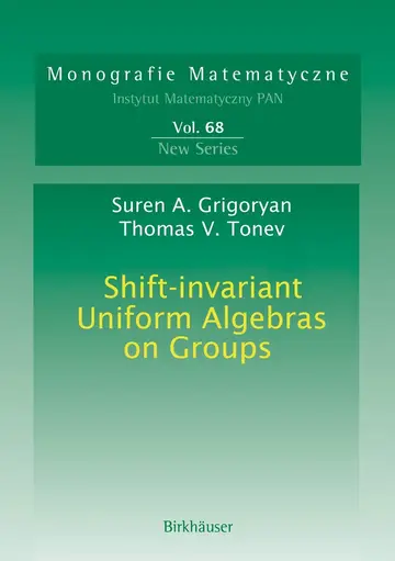 Cover of Shift-invariant Uniform Algebras on Groups
