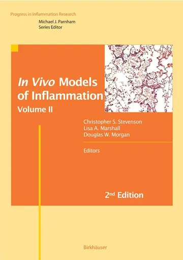 Cover of In Vivo Models of Inflammation 2ed