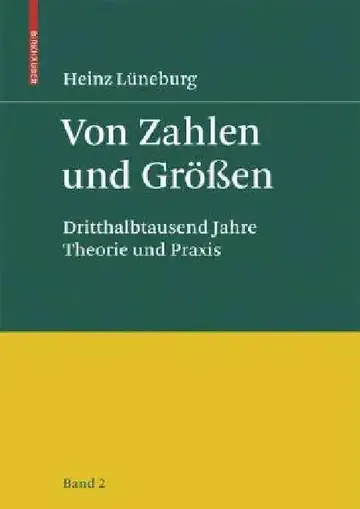 Cover of Von Zahlen Und Größen