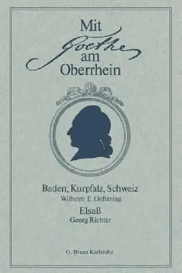 Cover of Mit Goethe Am Oberrhein