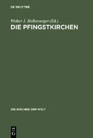 Cover of Die Pfingstkirchen