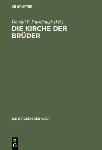 Cover of Die Kirche der Brüder