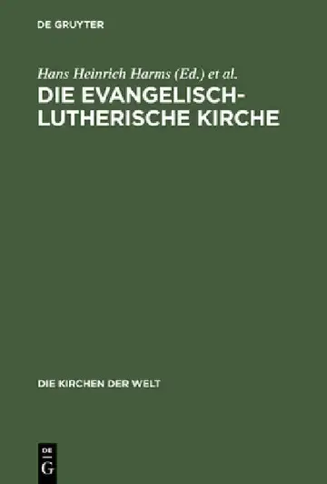 Cover of Die Evangelisch-Lutherische Kirche