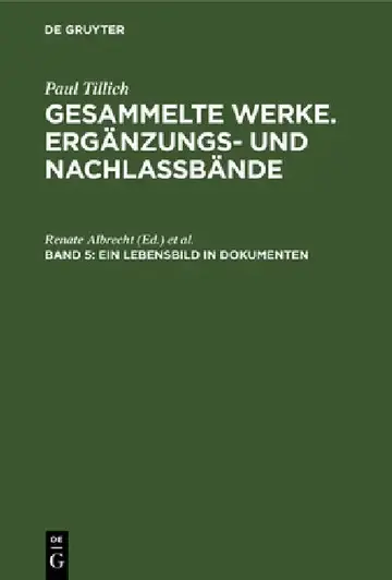 Cover of Ein Lebensbild in Dokumenten