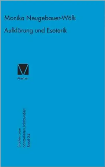 Cover of Aufklärung und Esoterik