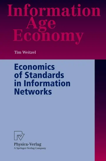 Cover of Economics of Standards in Information Networks