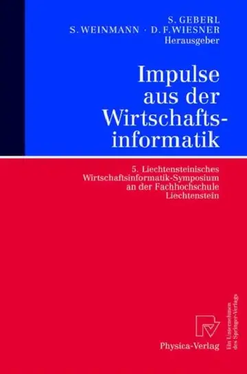 Cover of Impulse Aus Der Wirtschaftsinformatik