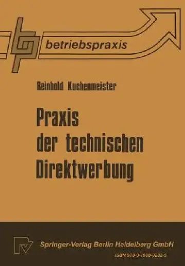 Cover of PRAXIS Der Technischen Direktwerbung