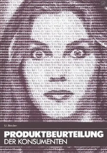 Cover of Produktbeurteilung Der Konsumenten