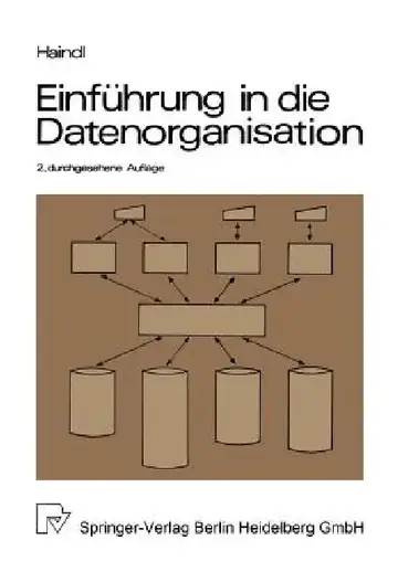 Cover of Einführung in Die Datenorganisation