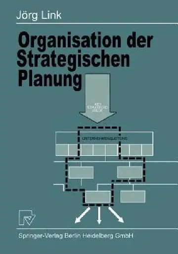 Cover of Organisation Der Strategischen Planung