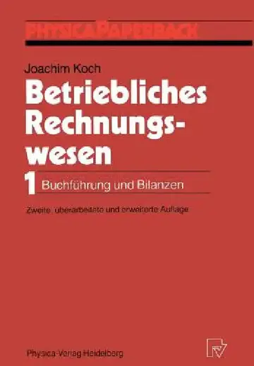 Cover of Betriebliches Rechnungswesen