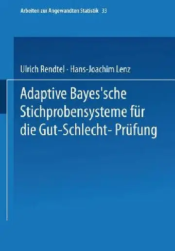 Cover of Adaptive Bayes'sche Stichprobensysteme Für Die Gut-Schlecht-Prüfung