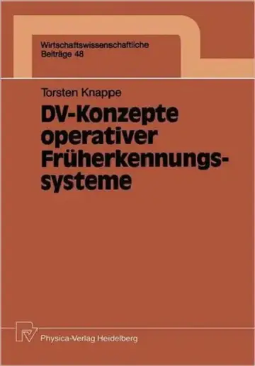 Cover of DV-Konzepte Operativer Früherkennungssysteme
