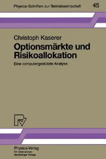 Cover of Optionsmärkte Und Risikoallokation