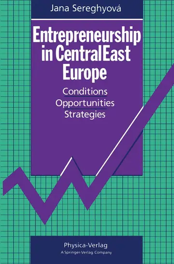 Cover of Entrepreneurship in CentralEast Europe