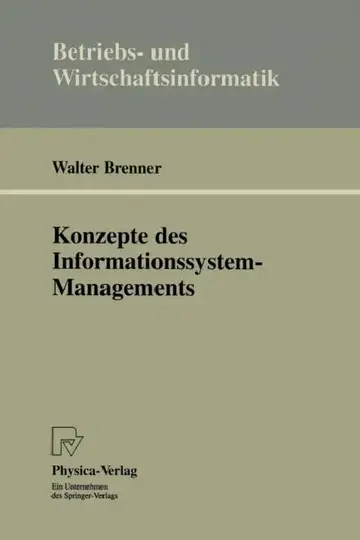 Cover of Konzepte Des Informationssystem-Managements