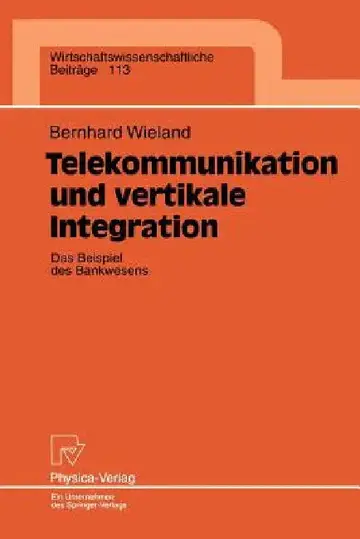 Cover of Telekommunikation Und Vertikale Integration