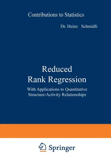 Cover of Reduced Rank Regression