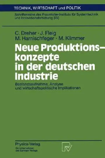 Cover of Neue Produktionskonzepte in Der Deutschen Industrie
