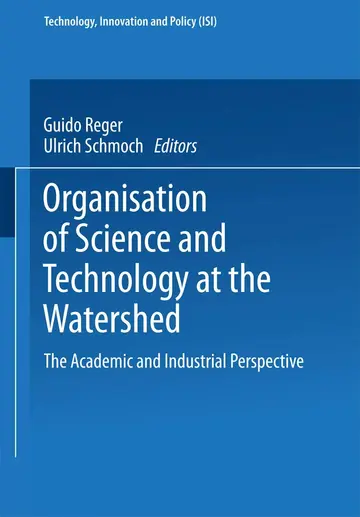 Cover of Organisation of Science and Technology at the Watershed