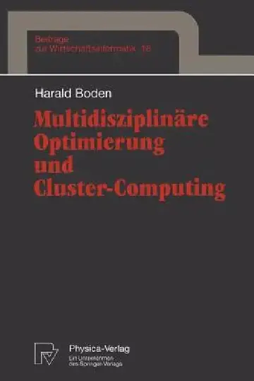 Cover of Multidisziplinäre Optimierung Und Cluster-Computing
