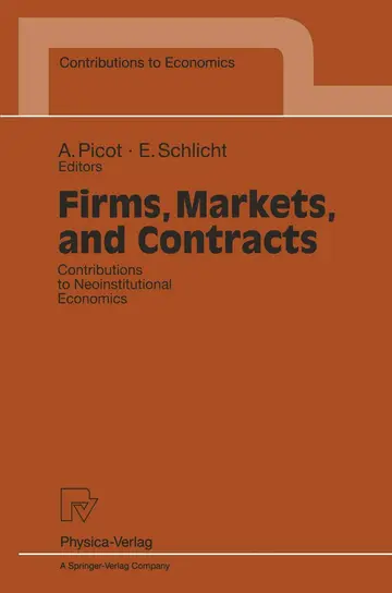 Cover of Firms, Markets, and Contracts