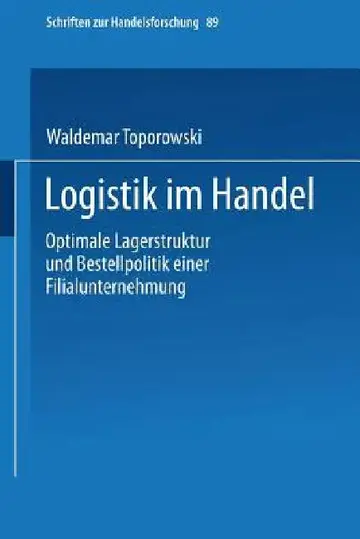 Cover of Logistik Im Handel