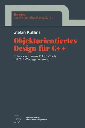 Cover of Objektorientiertes Design Für C++