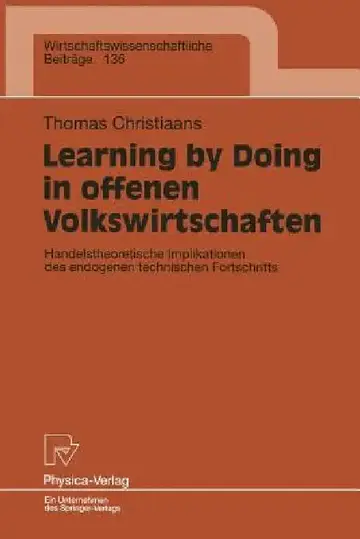 Cover of Learning by Doing in Offenen Volkswirtschaften