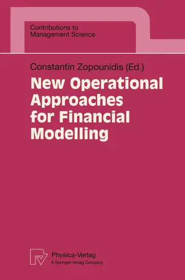 Cover of New Operational Approaches for Financial Modelling