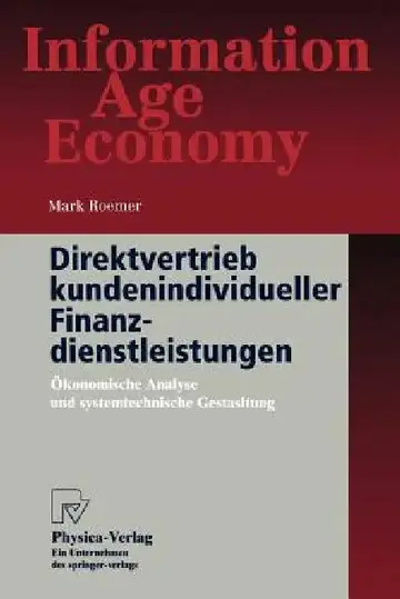 Cover of Direktvertrieb Kundenindividueller Finanzdienstleistungen