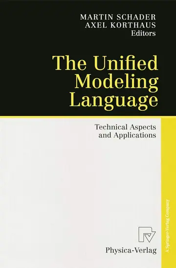 Cover of The Unified Modeling Language
