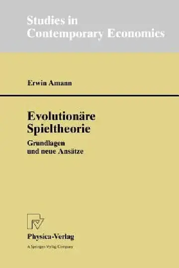Cover of Evolutionäre Spieltheorie