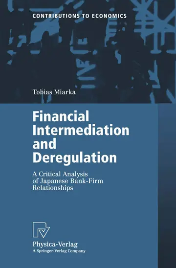 Cover of Financial Intermediation and Deregulation