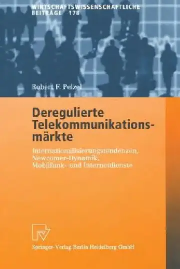 Cover of Deregulierte Telekommunikationsmärkte